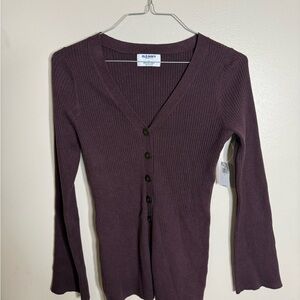 SoSoft Lite V-Neck Cardigan Sweater M